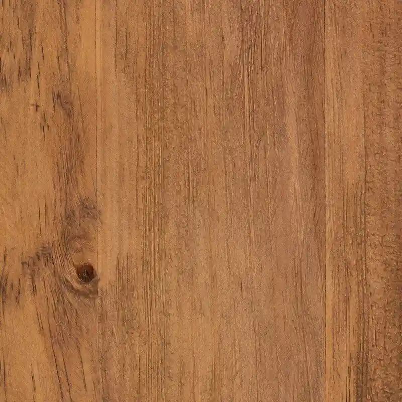Armoire haute Sibu en rotin naturel de Bohème et bois de teck