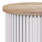 Table d'appoint WyndenHall 18 Karl en métal et bois