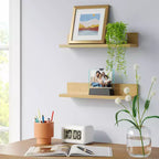Lot de 2 étagères murales porte-cadres 38 cm - Room Essentials