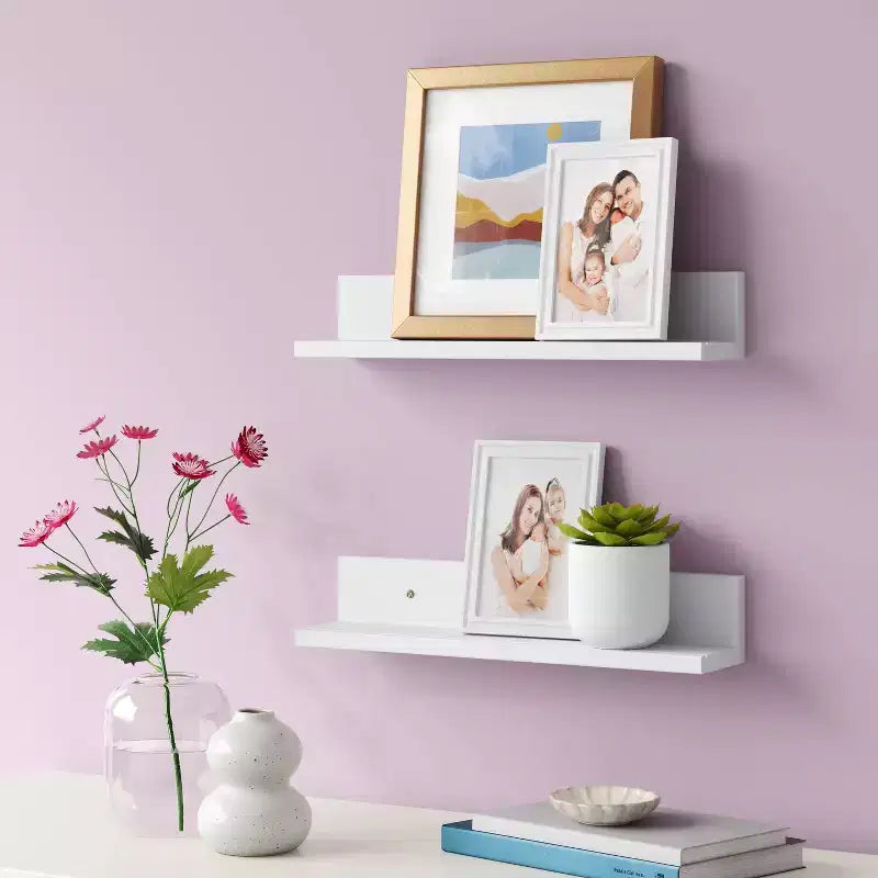Lot de 2 étagères murales porte-cadres 38 cm - Room Essentials