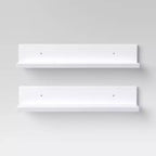 Lot de 2 étagères murales porte-cadres 38 cm - Room Essentials