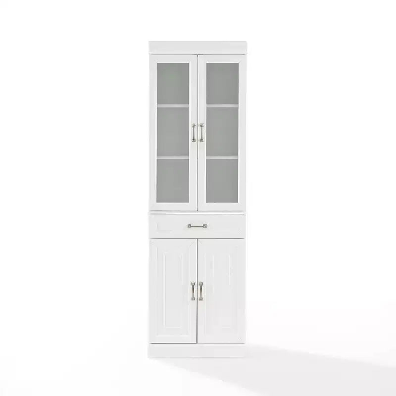 Meuble de rangement de cuisine Crosley 78 Stanton avec portes vitrées