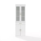 Meuble de rangement de cuisine Crosley 78 Stanton avec portes vitrées