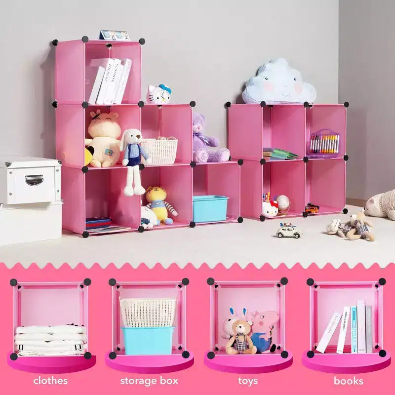 Mount-It! Rangement portable pour vêtements et jouets pour enfants