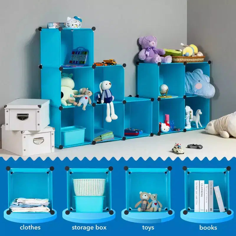 Mount-It! Rangement portable pour vêtements et jouets pour enfants