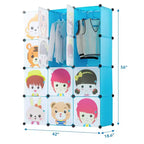 Mount-It! Rangement portable pour vêtements et jouets pour enfants