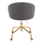 Chaise de bureau Claire et Glam LumiSource