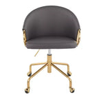 Chaise de bureau Claire et Glam LumiSource