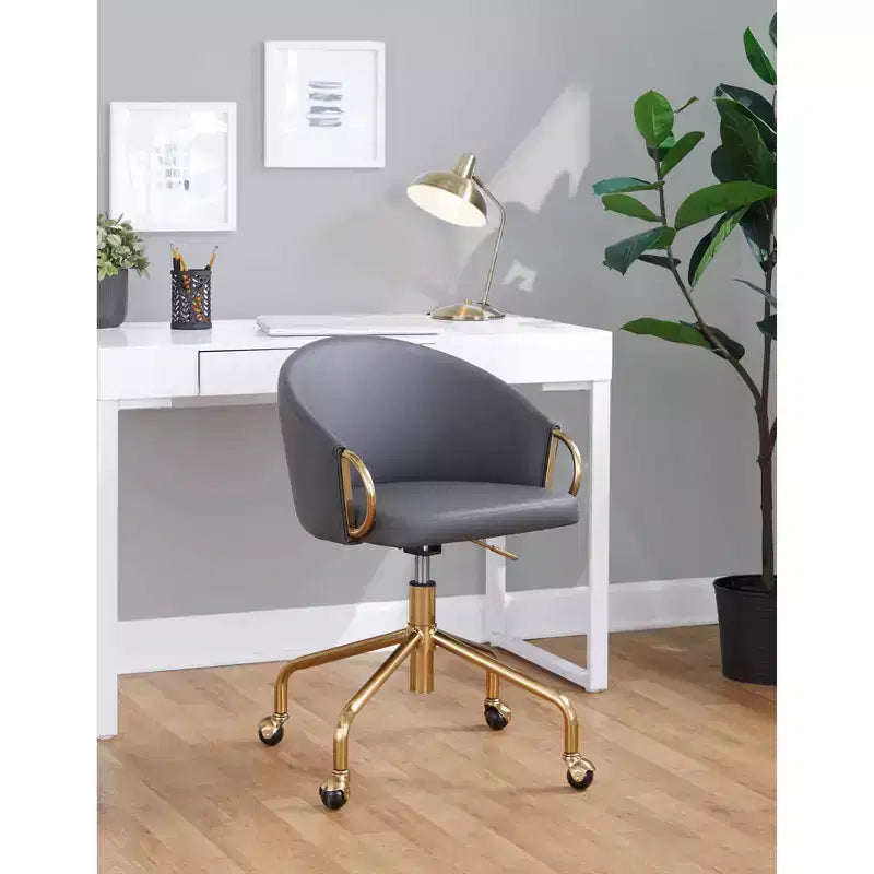 Chaise de bureau Claire et Glam LumiSource