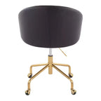 Chaise de bureau Claire et Glam LumiSource