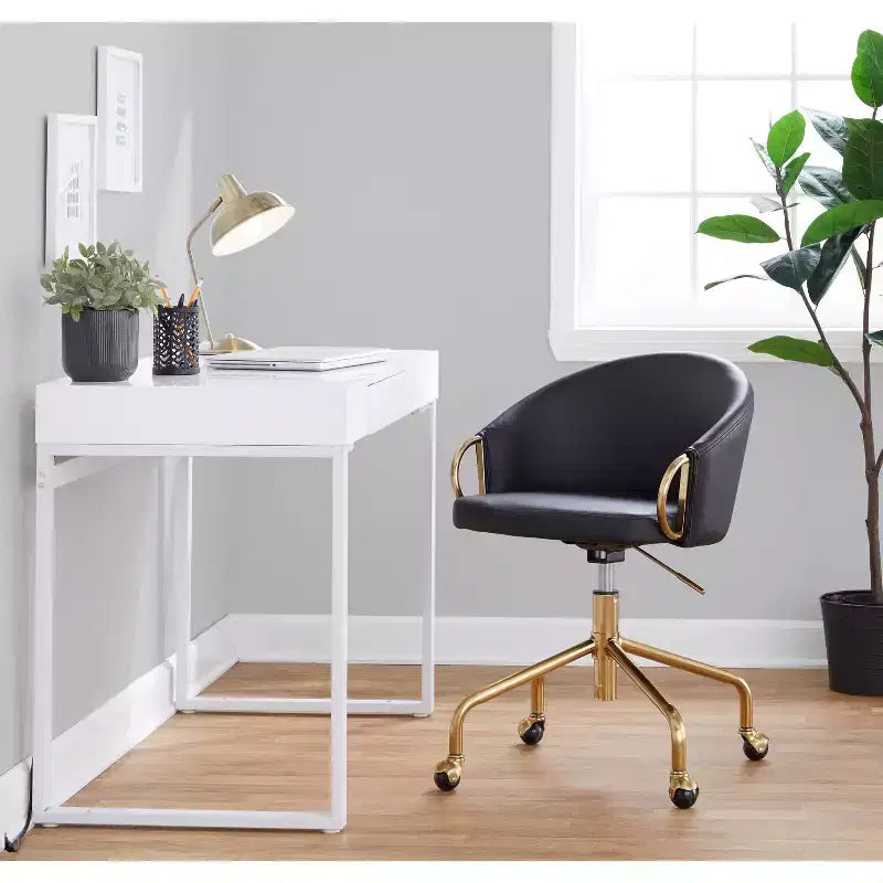 Chaise de bureau Claire et Glam LumiSource
