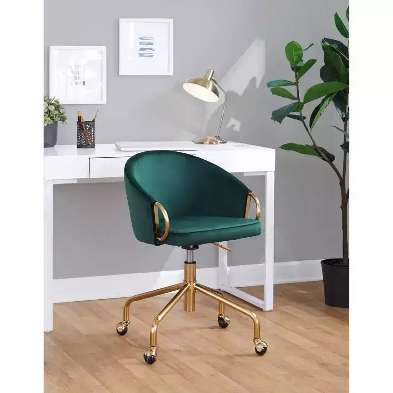 Chaise de bureau Claire et Glam LumiSource