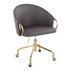 Chaise de bureau Claire et Glam LumiSource