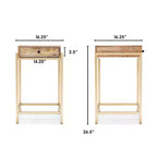 Table d'appoint de salon moderne - Adore Decor