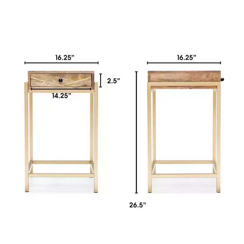 Table d'appoint de salon moderne - Adore Decor