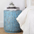 East at Main 25.78" Nouvelle Table d'appoint ronde Hampton Noyer de coco
