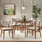 Chaises de salle à manger modernes du milieu du siècle Lifestorey Raylen (lot de 2)