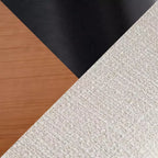Tabouret de bar LumiSource Cosmo en noyer et tissu Noise