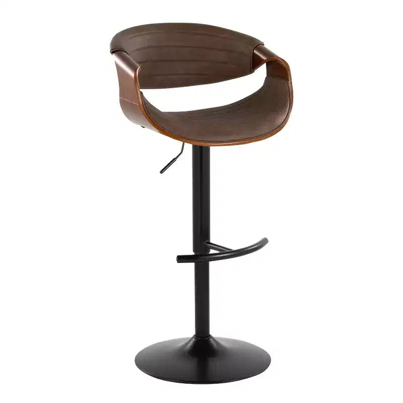 LumiSource Ensemble de 2 tabourets de bar réglables Symphony en PU