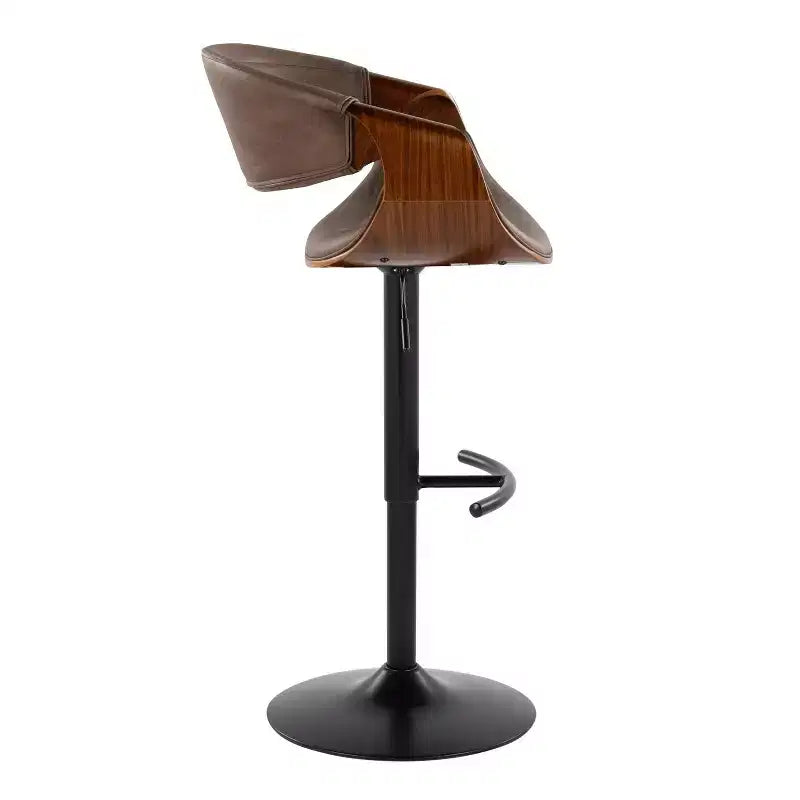 LumiSource Ensemble de 2 tabourets de bar réglables Symphony en PU
