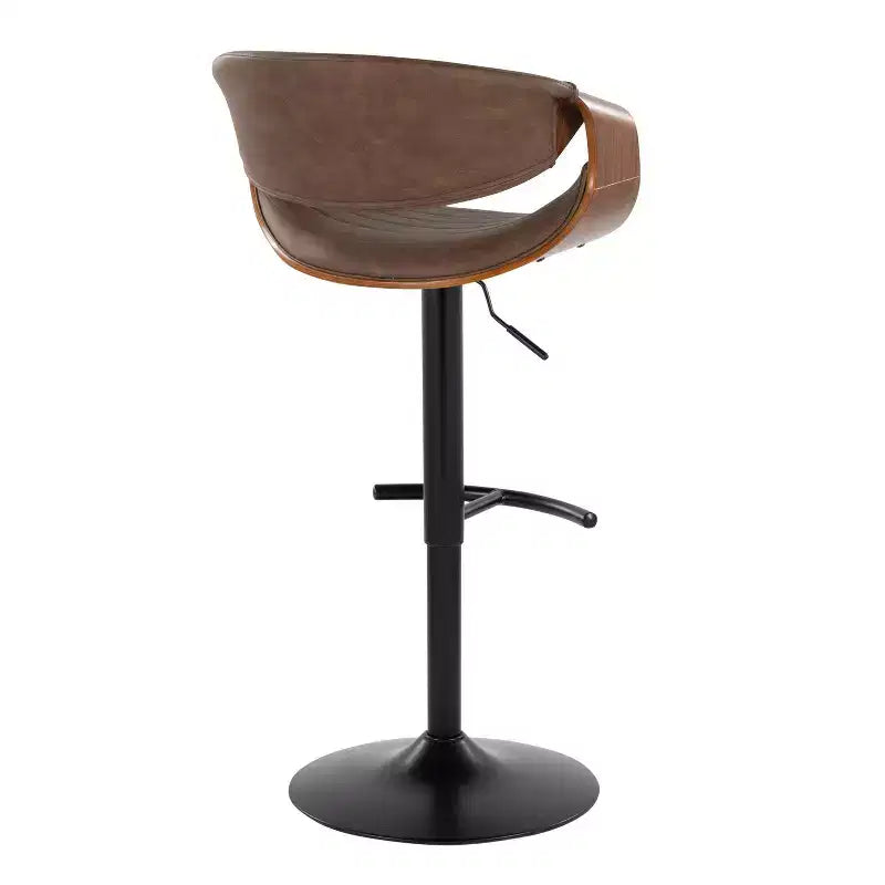 LumiSource Ensemble de 2 tabourets de bar réglables Symphony en PU