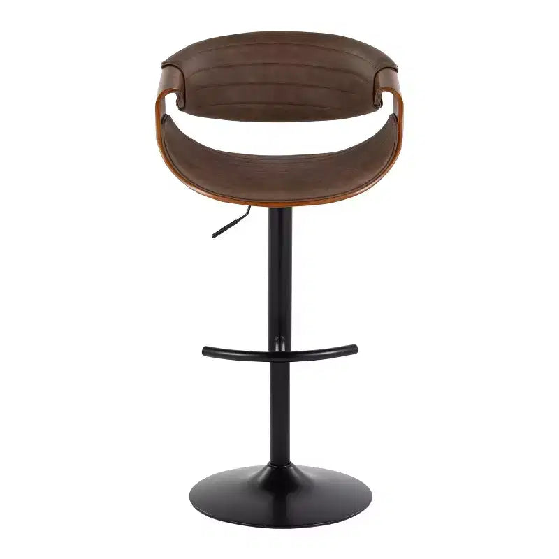LumiSource Ensemble de 2 tabourets de bar réglables Symphony en PU