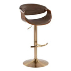 LumiSource Ensemble de 2 tabourets de bar réglables Symphony en PU