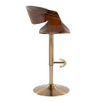 LumiSource Ensemble de 2 tabourets de bar réglables Symphony en PU