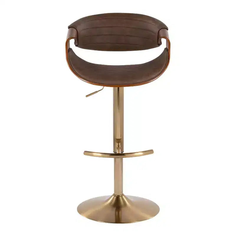 LumiSource Ensemble de 2 tabourets de bar réglables Symphony en PU