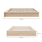 Lit plateforme Queen James de Nexera