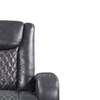 Canapé inclinable électrique en cuir synthétique Alair Acme Furniture