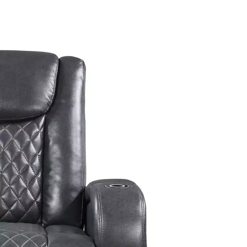 Canapé inclinable électrique en cuir synthétique Alair Acme Furniture