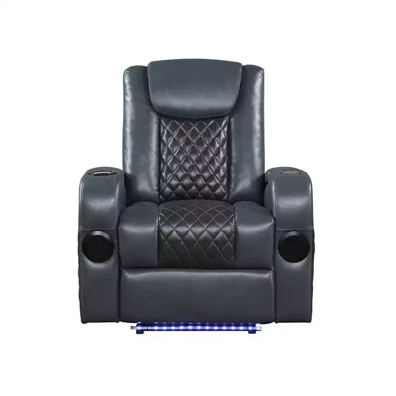 Canapé inclinable électrique en cuir synthétique Alair Acme Furniture