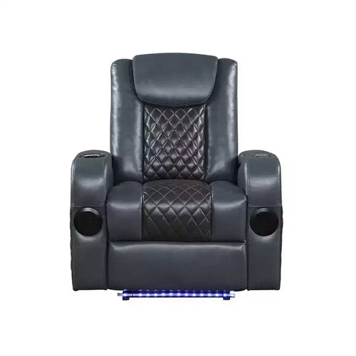 Canapé inclinable électrique en cuir synthétique Alair Acme Furniture