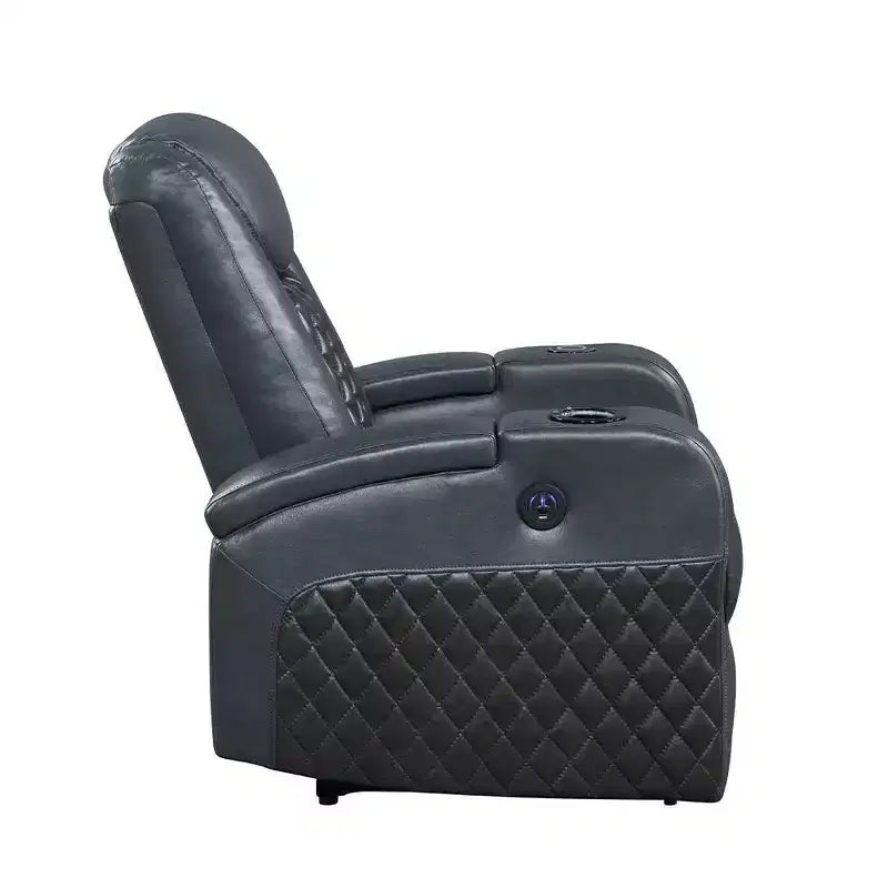Canapé inclinable électrique en cuir synthétique Alair Acme Furniture