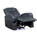 Canapé inclinable électrique en cuir synthétique Alair Acme Furniture