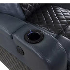 Canapé inclinable électrique en cuir synthétique Alair Acme Furniture