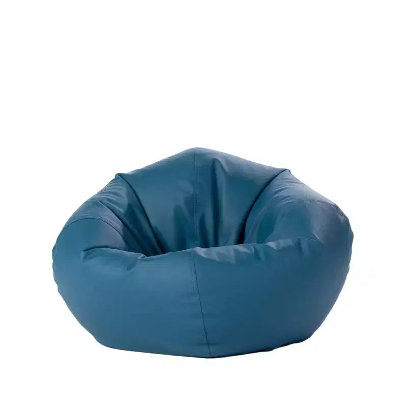 Pouf rond en vinyle Factory Direct Partners pour enfants