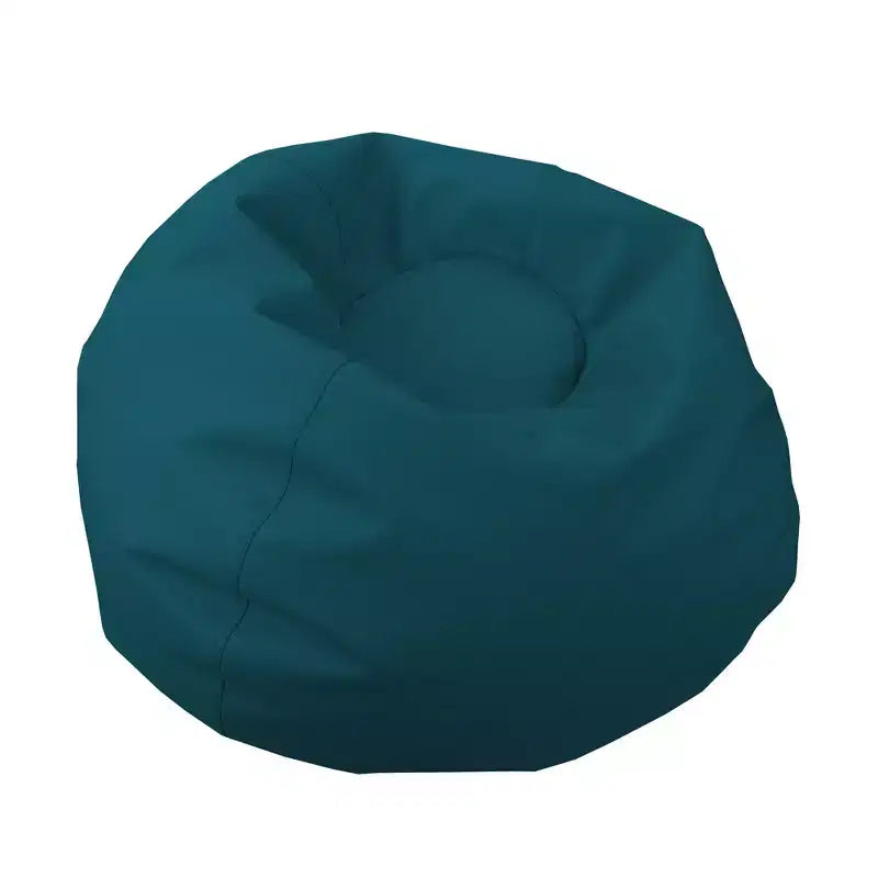 Pouf rond en vinyle Factory Direct Partners pour enfants