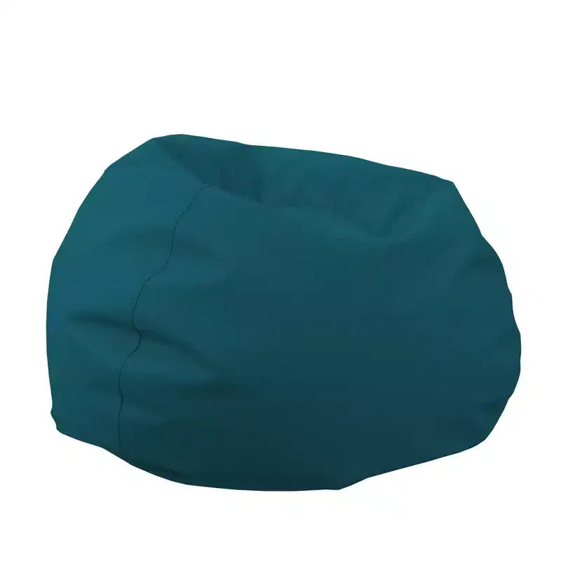 Pouf rond en vinyle Factory Direct Partners pour enfants
