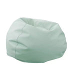 Pouf rond en vinyle Factory Direct Partners pour enfants