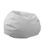 Pouf rond en vinyle Factory Direct Partners pour enfants