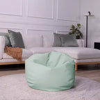 Pouf rond en vinyle Factory Direct Partners pour enfants