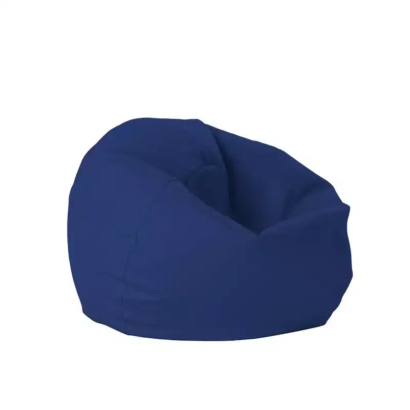 Pouf rond en vinyle Factory Direct Partners pour enfants