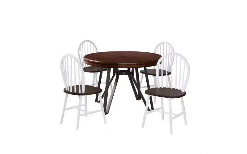 Ensemble de salle à manger 5 pièces en bois et fer Christopher Knight Home Aria