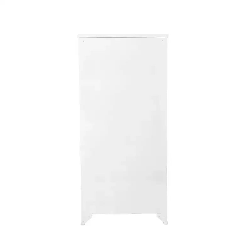 Meuble de Rangement Décoratif Storied Home de 57,5 po de hauteur avec tablettes fixes
