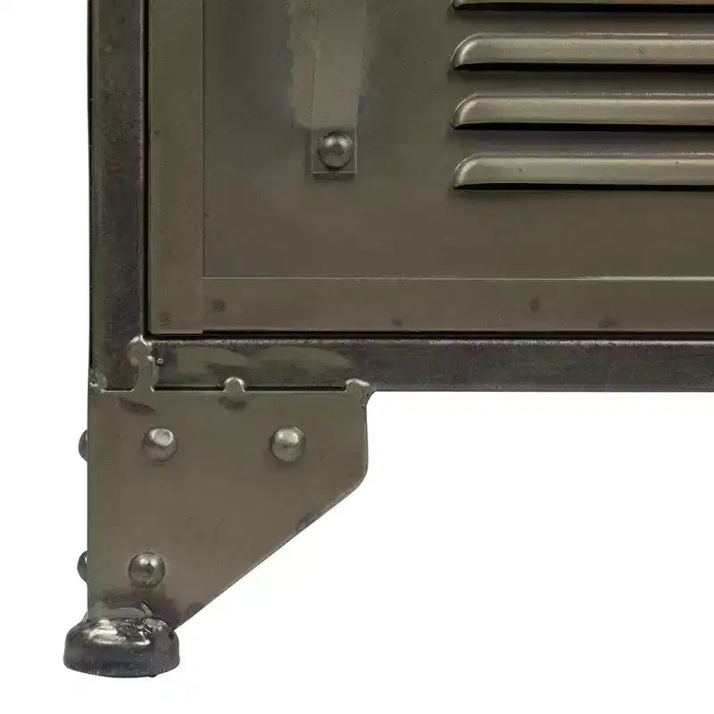 Meuble de Rangement Décoratif Storied Home de 57,5 po de hauteur avec tablettes fixes