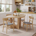 Christopher Knight Home Eliana, ensemble salle à manger 5 pièces en bois et tissu