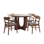 Christopher Knight Home Eliana, ensemble salle à manger 5 pièces en bois et tissu