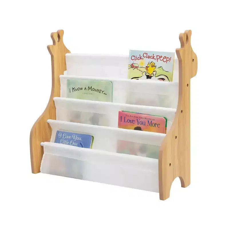 Étagère à livres pour enfants à 4 niveaux Humble Crew
